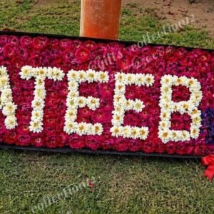 Customized Lovely Floral Name Gift
