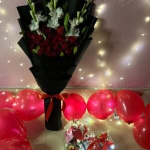Red Roses and Chocolate Box