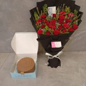 Birthday Cake & Bouquet