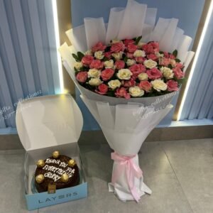 Sorry & Love Cake Bouquet