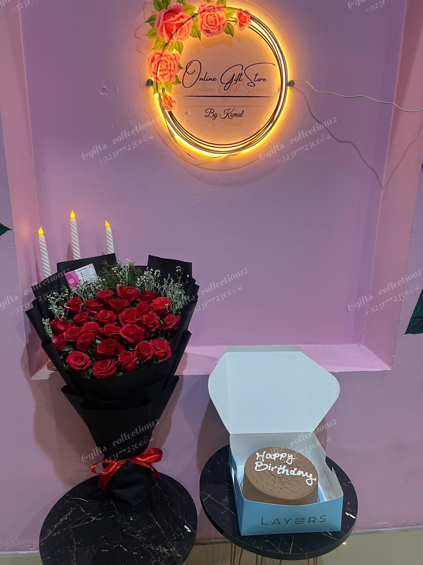 Birthday Cake and Bloom