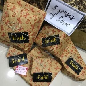 Customized Five Senses of Love Gift