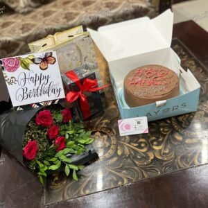 Birthday Flowers & Gift Box